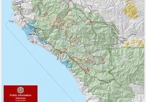 Map Of California Big Sur soberanes Fire Updates 132 127 Acres 100 Contained 90 3 Kazu