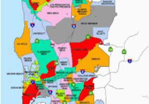 Map Of California Community Colleges List Of Communities and Neighborhoods Of San Diego Wikipedia