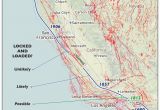 Map Of California Earthquake Fault Lines Us Map Earthquake Fault Lines Fault Lines Awesome Map San andreas