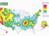 Map Of California Earthquakes Us Earthquake Map Lovely California Seismic Hazard Map Etiforum