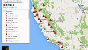 Map Of California Fires Currently Burning California Maps Page 4 Of 186 Massivegroove Com