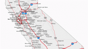 Map Of California Freeways and Highways Map Of California Cities California Road Map