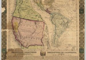 Map Of California Gold Mines 1849 California Gold Rush Map by Drbeefsmack Via Flickr Maps