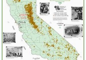 Map Of California Gold Rush 170 Best California Maps Images In 2019 California Map California