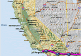 Map Of California Highway 1 I 10 California Map