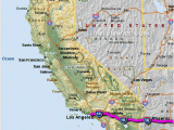 Map Of California Highway 1 I 10 California Map