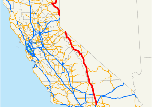 Map Of California Highway 1 U S Route 395 In California Wikipedia