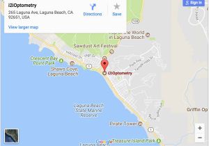 Map Of California Laguna Beach Eye Care Optometrist In Laguna Beach Irvine I2ioptometry