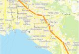 Map Of California Laguna Beach Map Of California Laguna Beach orange County Line Route Time