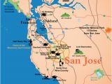 Map Of California Monterey Bay San Jose Ca Official Website Maps