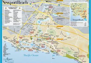 Map Of California Newport Beach New Port Beach California Map the Best Beaches In the World