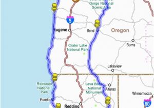 Map Of California oregon and Washington Map Of oregon and California Lovely Prospect oregon Map Maps