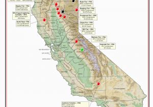 Map Of California Wildfires today Current California Road Map California Weather Radar Map Blank Map