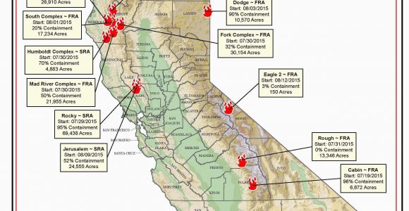 Map Of California Wildfires today Wildfire Location Map In Us Wildfire Risk Map New Map California Map