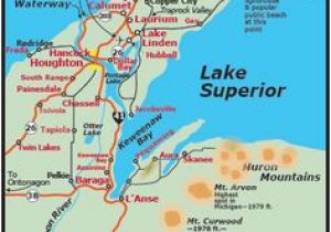 Map Of Calumet Michigan 94 Best Keweenaw Peninsula Images Rocks Crystals Gemstones