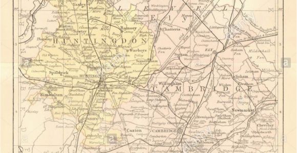Map Of Cambridge Ohio Antique Map Of Cambridge Stock Photos Antique Map Of Cambridge