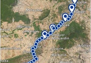 Map Of Camino Frances Camino assist Pilgrim Santiago Im App Store