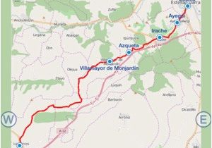 Map Of Camino Frances Camino assist Pilgrim Santiago Im App Store