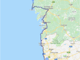 Map Of Camino Frances Portugal Camino Coastal Map El Camino In 2019 Camino