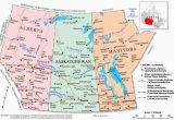Map Of Camrose Alberta Canada Prairie Provinces A Political Map Of the Prairie Provinces Showing