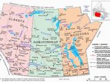 Map Of Camrose Alberta Canada Prairie Provinces A Political Map Of the Prairie Provinces Showing