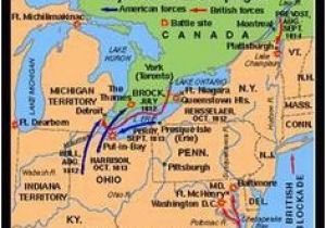 Map Of Canada 1812 32 Best War Of 1812 Unit Study Images In 2012 War Of 1812