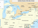 Map Of Canada 1812 War Of 1812 Revolvy