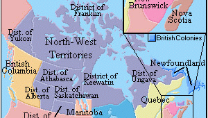 Map Of Canada 1867 Map Of Canada 1895 Maps Canadian History History Canada