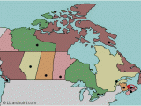 Map Of Canada and Its Capitals 53 Rigorous Canada Map Quiz