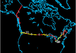 Map Of Canada and Us Border Canada United States Border Wikipedia