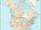 Map Of Canada and Us with Cities United States Quiz A Maps 2019