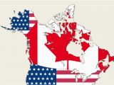 Map Of Canada and Usa with Provinces and States is Canada Part Of the Us Worldatlas Com