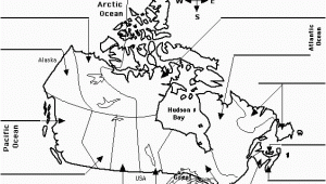 Map Of Canada Blank for Labelling 53 Rigorous Canada Map Quiz