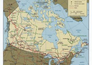 Map Of Canada Bodies Of Water Map Of Canada Canada Map Map Canada Canadian Map