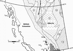 Map Of Canada Canadian Shield Schematic Map Of the Basement Domains Of the Western Canadian Shield