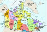 Map Of Canada Capital Cities Map Of Canada with Capital Cities and Bodies Of Water thats Easy to
