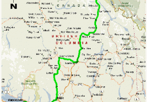 Map Of Canada Fraser River Cordova Bay Station Canadian Railway News for Foamers and