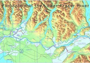 Map Of Canada Fraser River Fraser Basin Council Flood and the Fraser