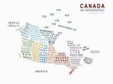 Map Of Canada Funny Canada A Map In Words Just because Canadian