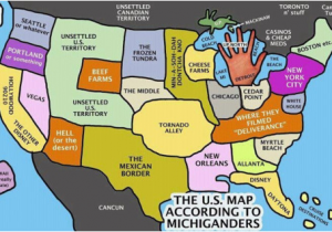 Map Of Canada Funny This is Funny Michigan Folk Ps Guess I M From Amid