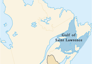 Map Of Canada Gulf Of St Lawrence Gulf Of Saint Lawrence Wikipedia