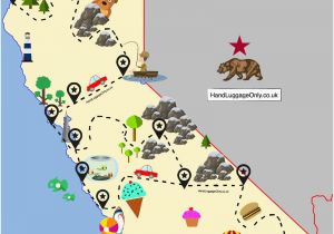 Map Of Canada Kids California Map for Kids the Ultimate Road Trip Map Of Places