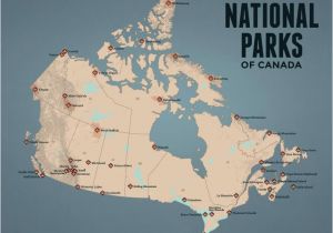Map Of Canada National Parks National Parks Best Maps Ever