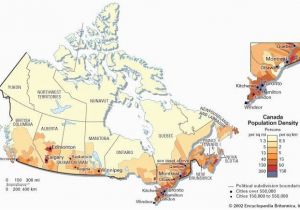 Map Of Canada Population Density Canada Visual Communication Inspiration Tips tools Map