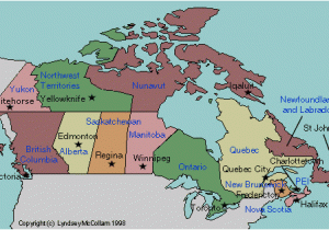 Map Of Canada Provinces and Capital Cities Labelled Map Of Canada with Capitals Twitterleesclub