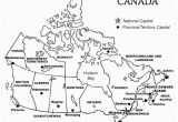 Map Of Canada Provinces Quiz Printable Map Of Canada with Provinces and Territories and their