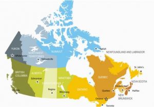 Map Of Canada Quiz with Capitals the Largest and Smallest Canadian Provinces Territories by