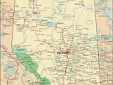 Map Of Canada Roads Alberta Map Alberta Canada Mappery Miscellaneous In