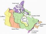 Map Of Canada S Landform Regions Map Of Canada Hudson Bay Download them and Print