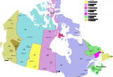 Map Of Canada Showing Time Zones Canada Time Zone Map with Provinces with Cities with